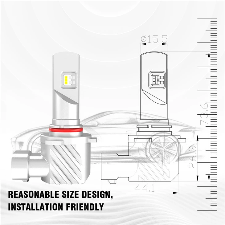 Similar Size As Halogen Bulb LED Headlight Bulb For Car & Truck